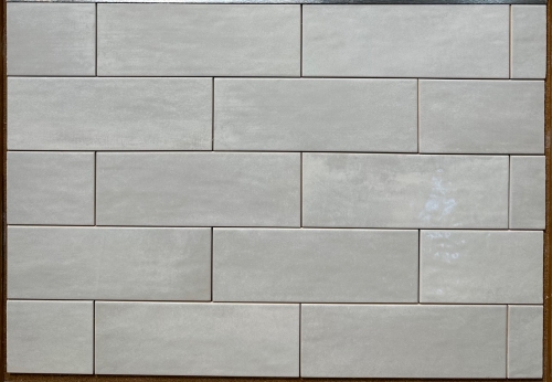 4-1/4” x 12” - ROCA Tile - AURA Seashell Bright - UAURABG312V - Ceramic ...