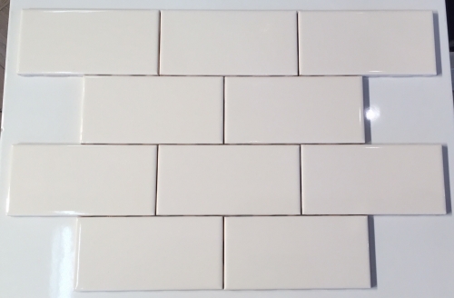 3” x 6” - U.S.C.T. - U074 - Biscuit Bright - Ceramic Subway Tile - ROCA ...